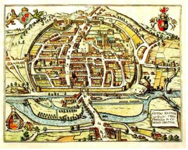 14세기 무렵 유럽 전역을 연결했던 도로망은 유럽 인구 중 3분의 1가량을 희생시킨 흑사병 확산의 통로가 됐다. ⓒ 홍윤철