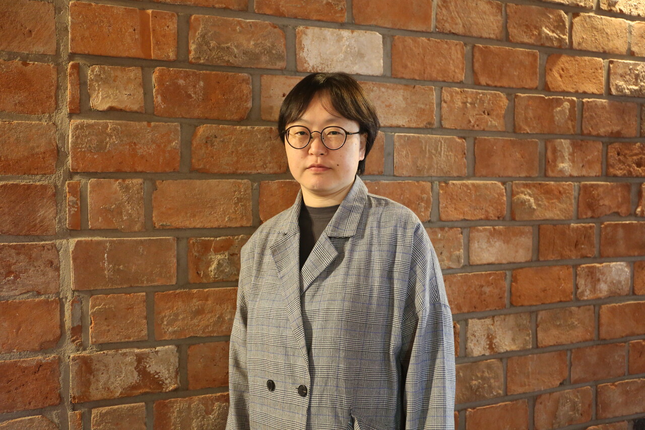 ‘성적권리와 재생산정의를 위한 센터 셰어’의 나영 대표. 지수현 기자