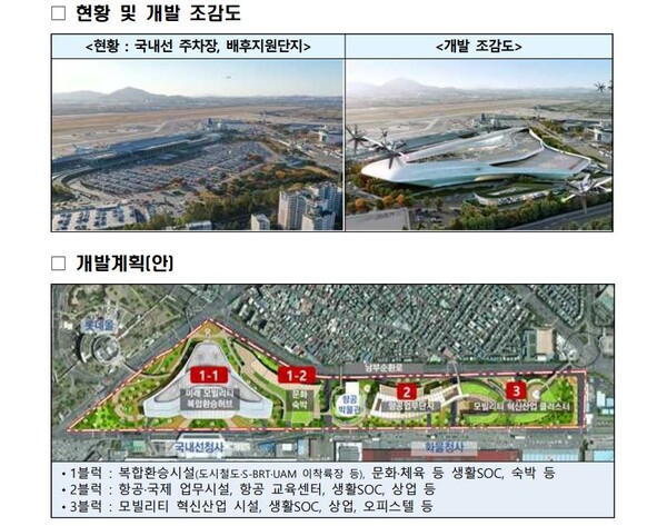 지난해 7월 국토부가 발표한 “새 정부 도시재생 추진방안”에서 사업 예시로 제시된 서울 강서구 개발계획. 국토교통부 보도자료