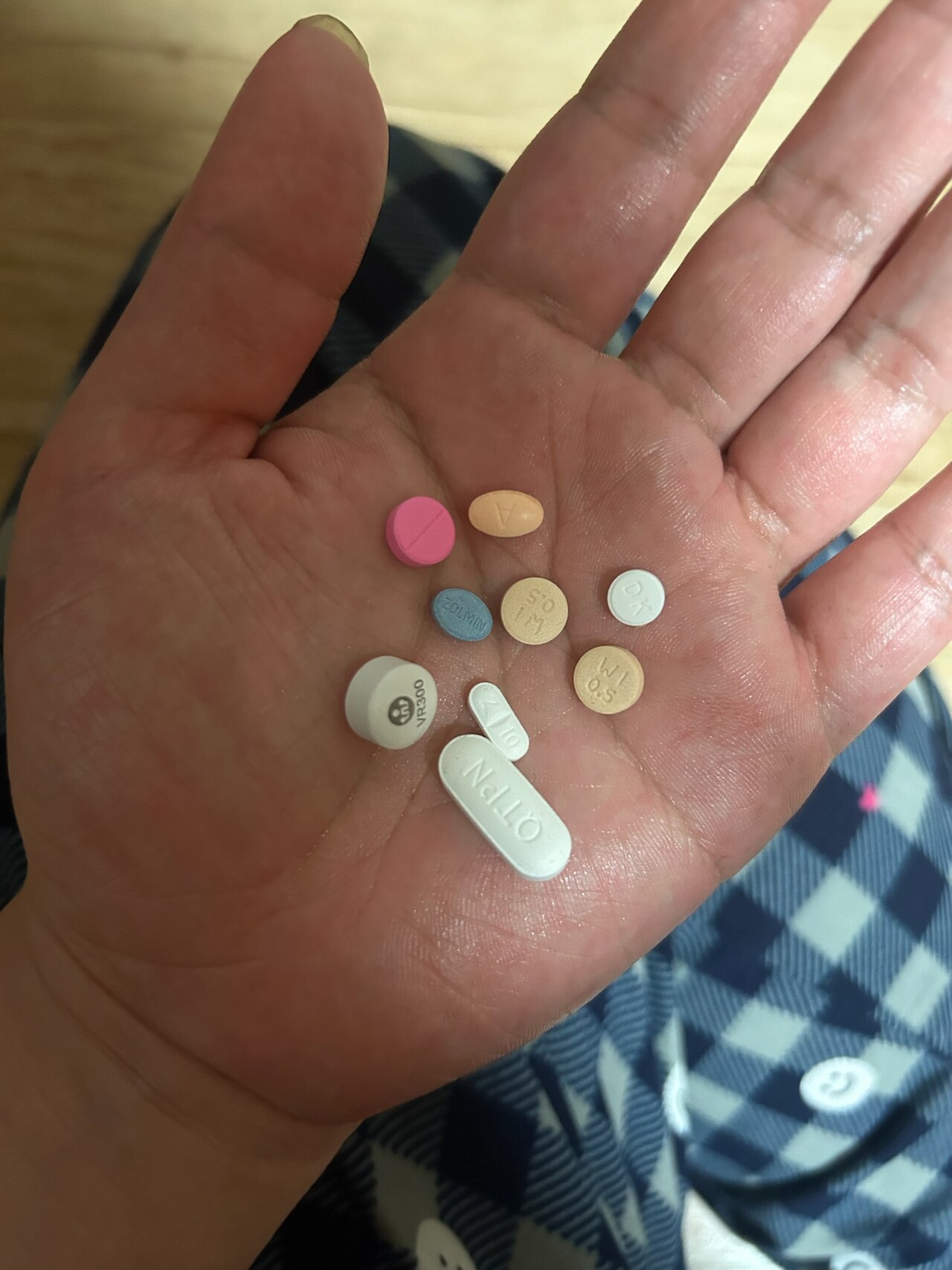 이 씨는 병원에서 퇴원한 후에도 정신과를 다니며 약을 먹고 있다. 이 아무개 씨 제공