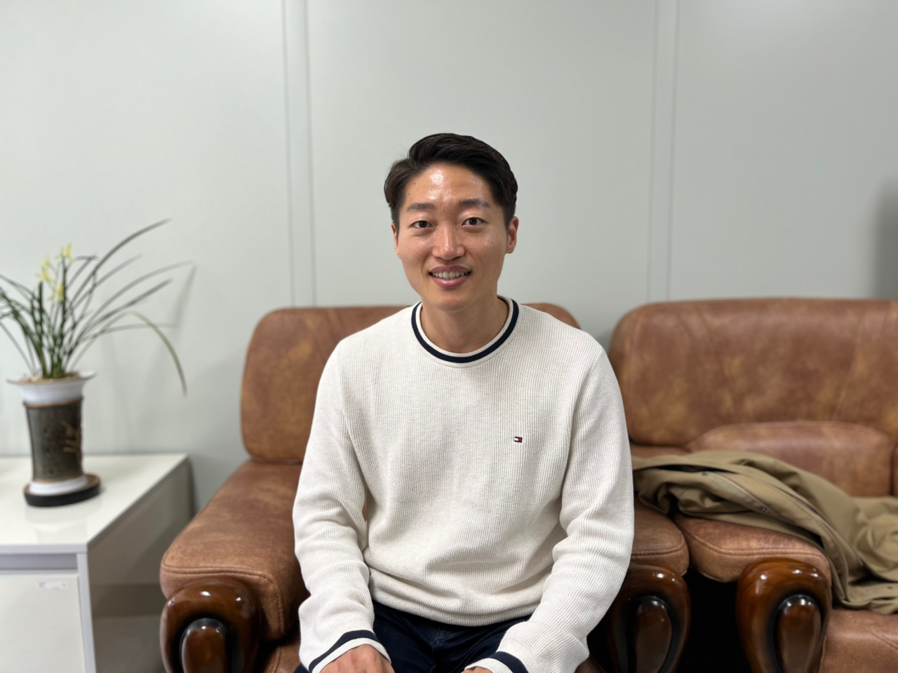 지난해 11월 23일 문준영 기자가 단비뉴스와 인터뷰를 하고 있다. 강민정 기자