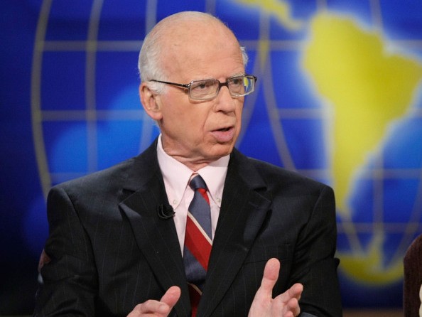 ​미국 워싱턴포스트의 전설적 정치 기자 데이비드 브로더. 출처 NPR