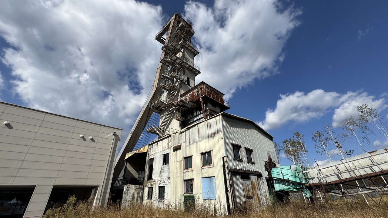 옛 동원탄좌 사북광업소 터. 현재는 사북석탄유물보존관이다. 2026년 7월 재개관 예정이다. 정희우 PD